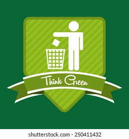 eco friendly design, vector illustration eps10 graphic 