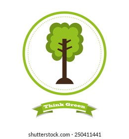 eco friendly design, vector illustration eps10 graphic 