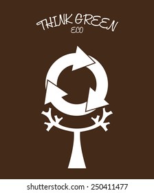 eco friendly  design, vector illustration eps10 graphic 