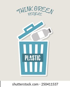 eco friendly  design, vector illustration eps10 graphic 