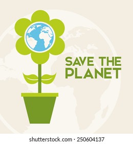 eco friendly design, vector illustration eps10 graphic 