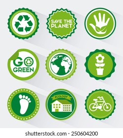 eco friendly design, vector illustration eps10 graphic 