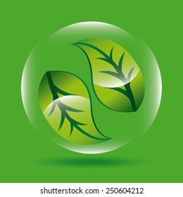 eco friendly design, vector illustration eps10 graphic 