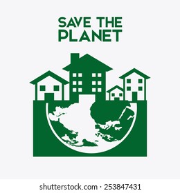 eco friendly design, vector illustration eps10 graphic 