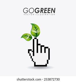 eco friendly design, vector illustration eps10 graphic 
