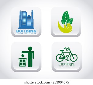 eco friendly design, vector illustration eps10 graphic 