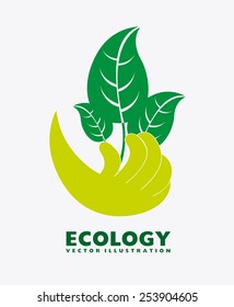 eco friendly design, vector illustration eps10 graphic 