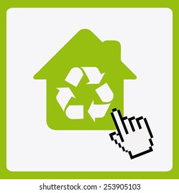 eco friendly design, vector illustration eps10 graphic 