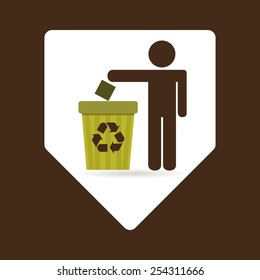 eco friendly design, vector illustration eps10 graphic 