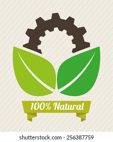 eco friendly design, vector illustration eps10 graphic 