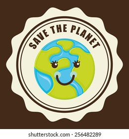 eco friendly design, vector illustration eps10 graphic 