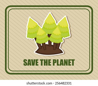 eco friendly design, vector illustration eps10 graphic 