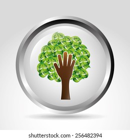 eco friendly design, vector illustration eps10 graphic 