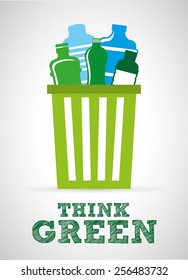 eco friendly design, vector illustration eps10 graphic 