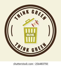 eco friendly design, vector illustration eps10 graphic 