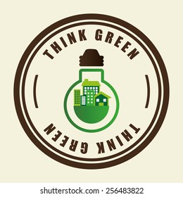 eco friendly design, vector illustration eps10 graphic 