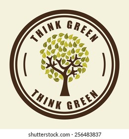 eco friendly design, vector illustration eps10 graphic 