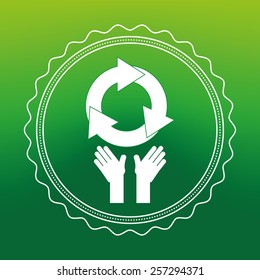 eco friendly design, vector illustration eps10 graphic 