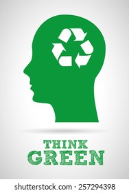 eco friendly design, vector illustration eps10 graphic 