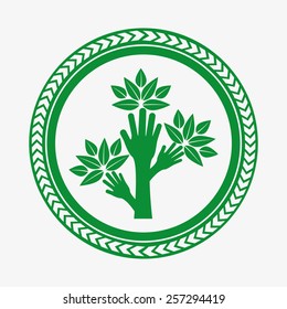 eco friendly design, vector illustration eps10 graphic 
