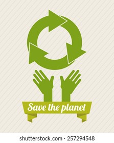 eco friendly design, vector illustration eps10 graphic 