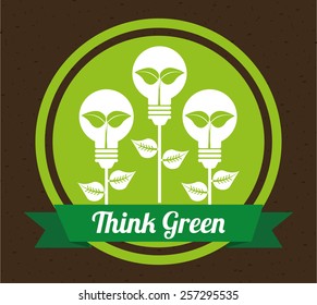 eco friendly design, vector illustration eps10 graphic 