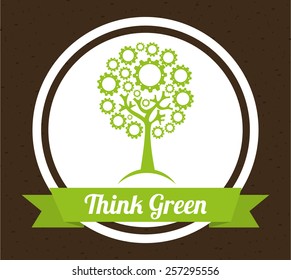 eco friendly design, vector illustration eps10 graphic 