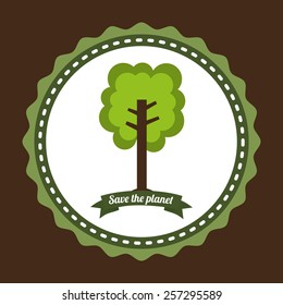 eco friendly design, vector illustration eps10 graphic 