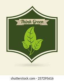 eco friendly design, vector illustration eps10 graphic 