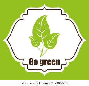 eco friendly design, vector illustration eps10 graphic 