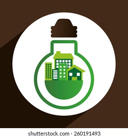 eco friendly design, vector illustration eps10 graphic 