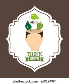 eco friendly design, vector illustration eps10 graphic 