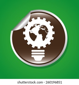 eco friendly design, vector illustration eps10 graphic 