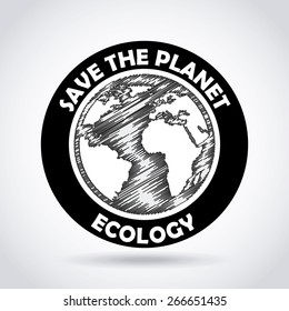 eco friendly design, vector illustration eps10 graphic 