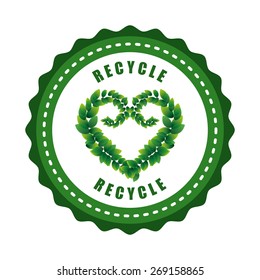 Eco friendly design, vector illustration eps10 graphic