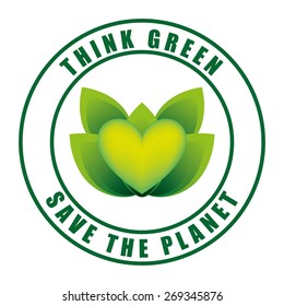 eco friendly design, vector illustration eps10 graphic 