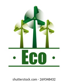 eco friendly design, vector illustration eps10 graphic 
