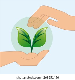 eco friendly design, vector illustration eps10 graphic 