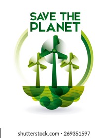 eco friendly design, vector illustration eps10 graphic 