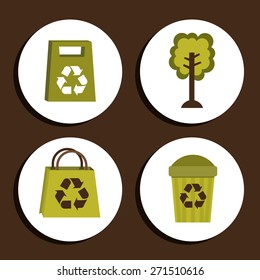 eco friendly design, vector illustration eps10 graphic 