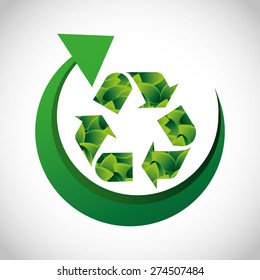 eco friendly design, vector illustration eps10 graphic 