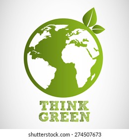 eco friendly design, vector illustration eps10 graphic 