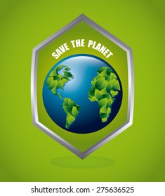 eco friendly design, vector illustration eps10 graphic 