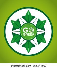 eco friendly design, vector illustration eps10 graphic 