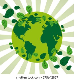 eco friendly design, vector illustration eps10 graphic 