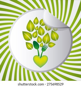 eco friendly design, vector illustration eps10 graphic 