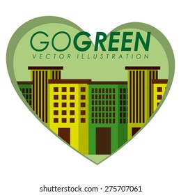 eco friendly design, vector illustration eps10 graphic 