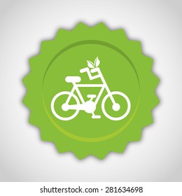 eco friendly design, vector illustration eps10 graphic 