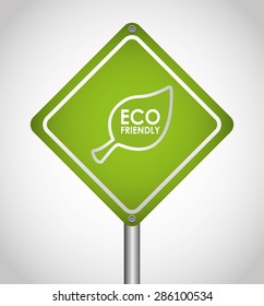 eco friendly design, vector illustration eps10 graphic 