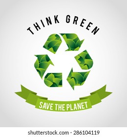 eco friendly design, vector illustration eps10 graphic 